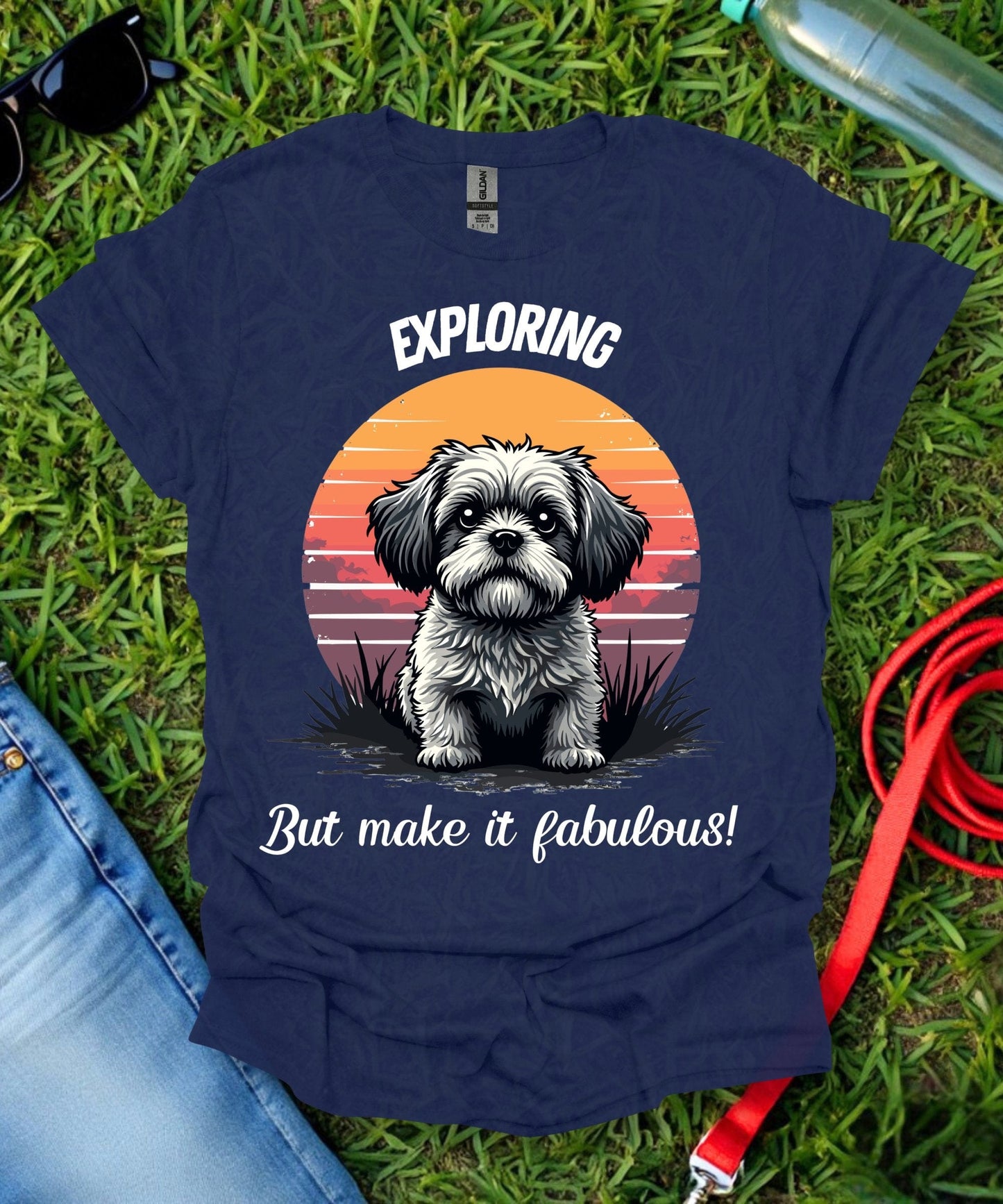Adventure Shih Tzu T-Shirt
