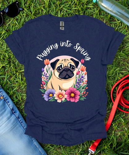Pug Springtime T-Shirt