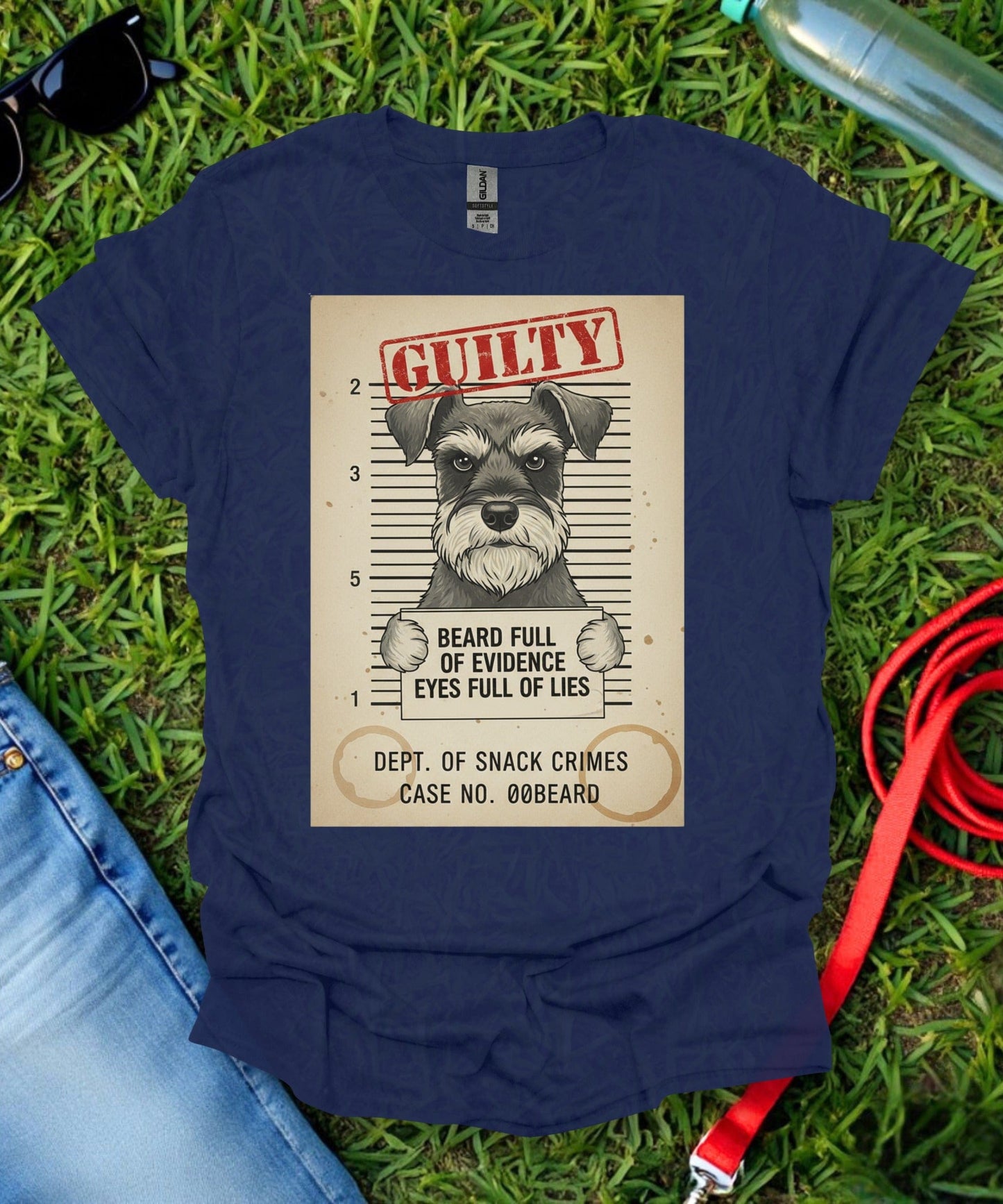 Schnauzer Lies T-Shirt