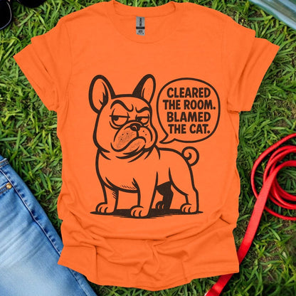 Blame The Cat Frenchie T-Shirt