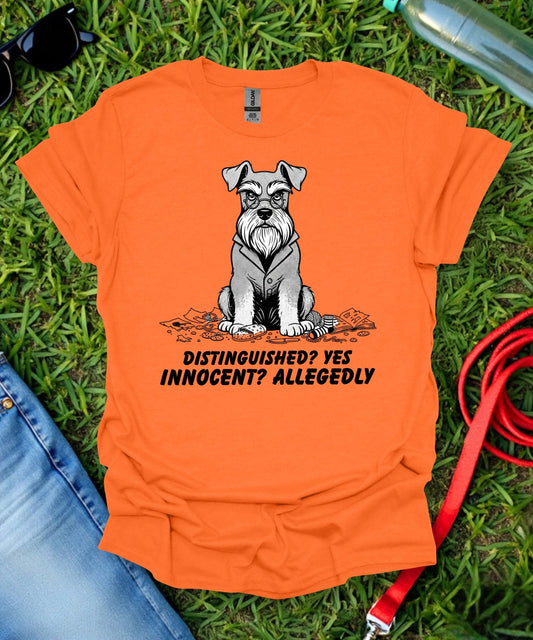 Schnauzer Allegedly T-Shirt