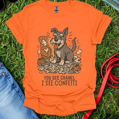 Schnauzer Confetti T-Shirt
