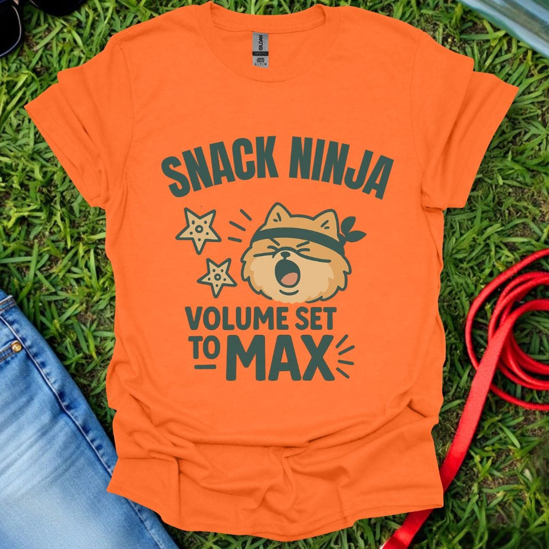 Pomeranian Snack Ninja T-Shirt