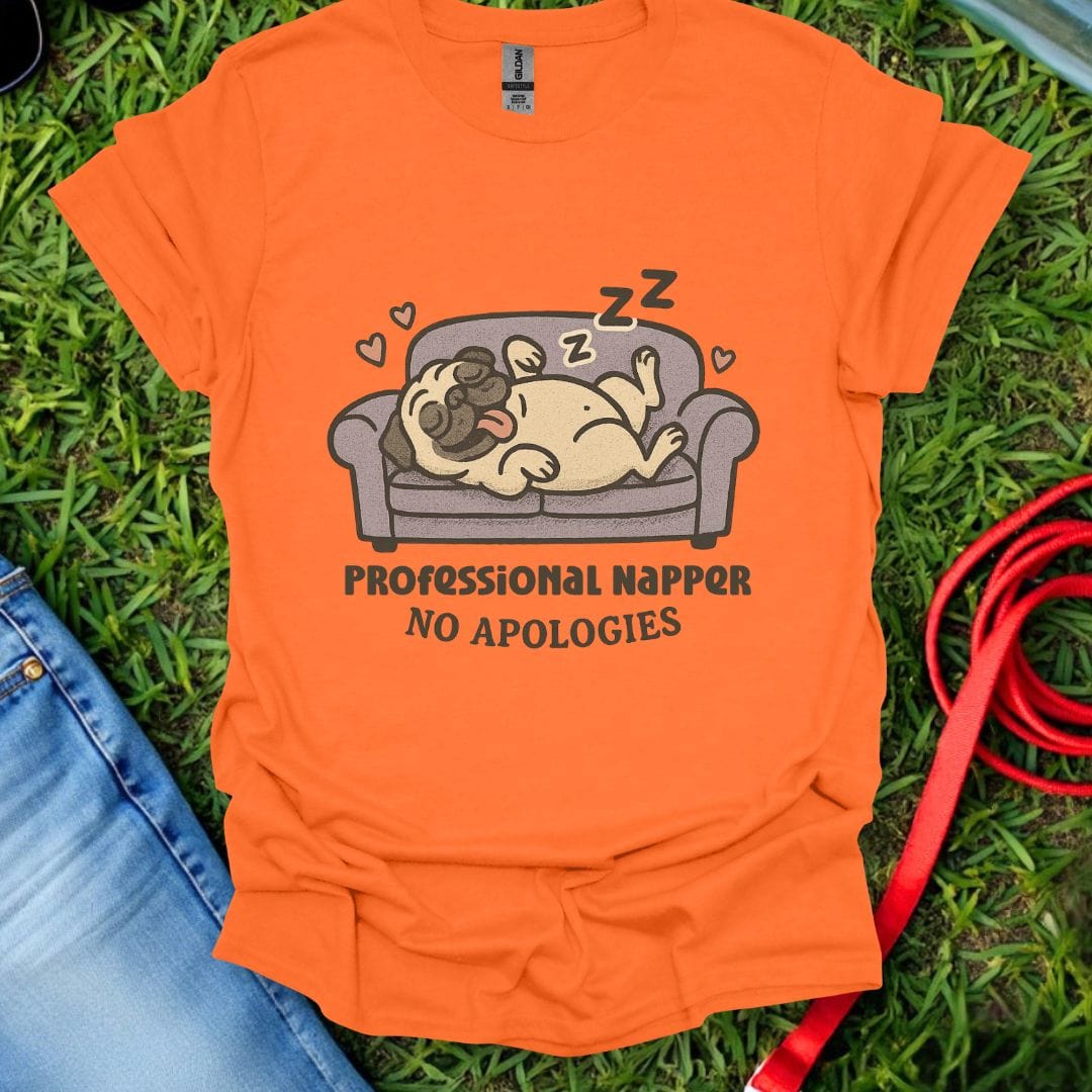 No Apologies Pug T-Shirt