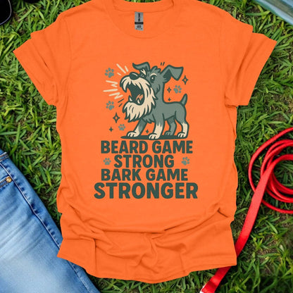 Schnauzer Bark Game T-Shirt
