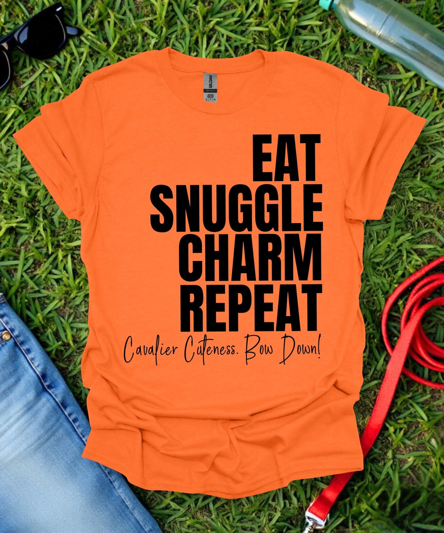 Eat Snuggle Charm Repeat Cavalier T-Shirt
