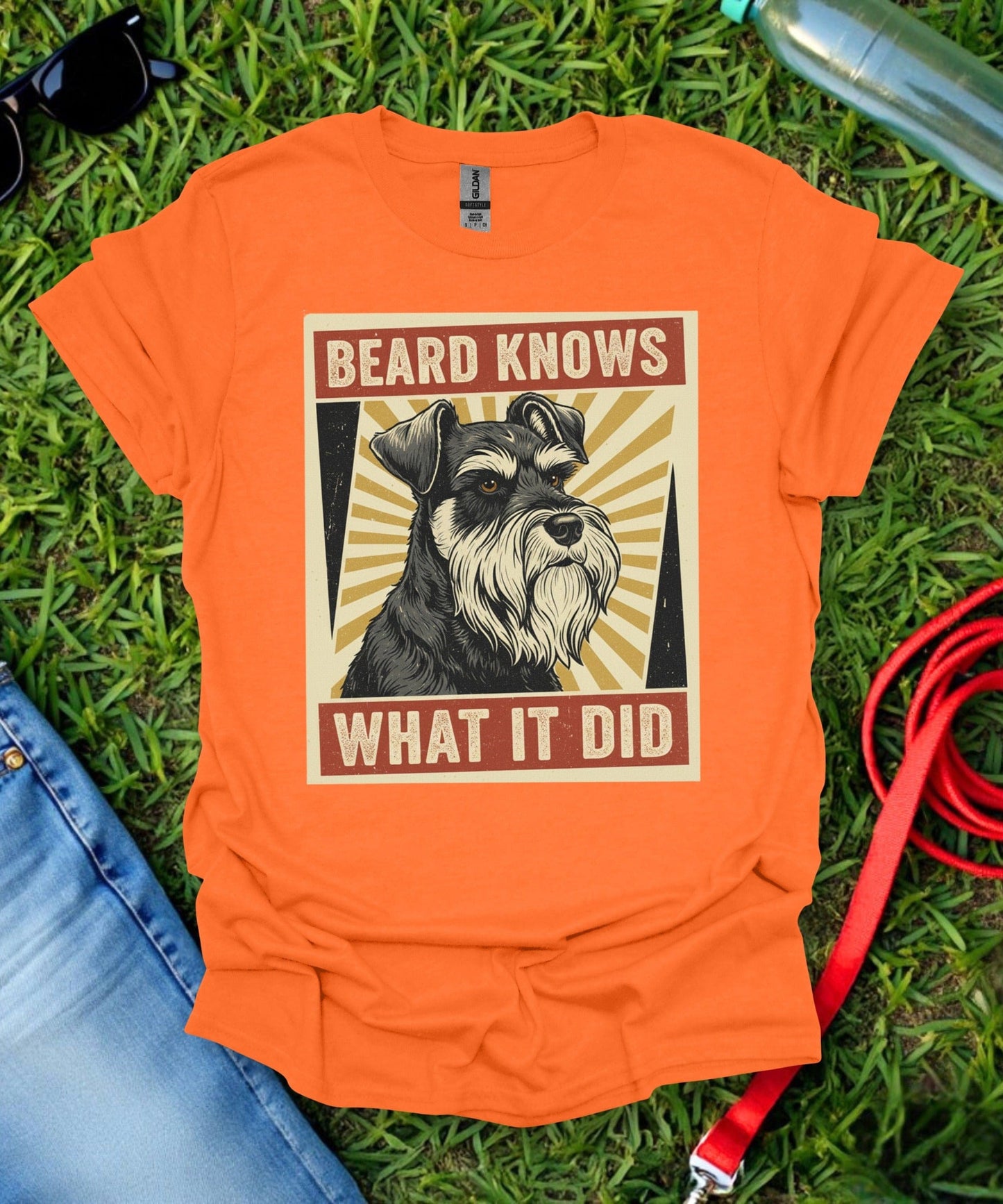 Schnauzer Beard Knows T-Shirt