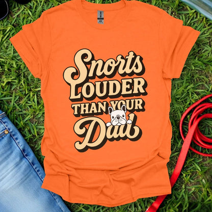 Frenchie Snorts T-Shirt