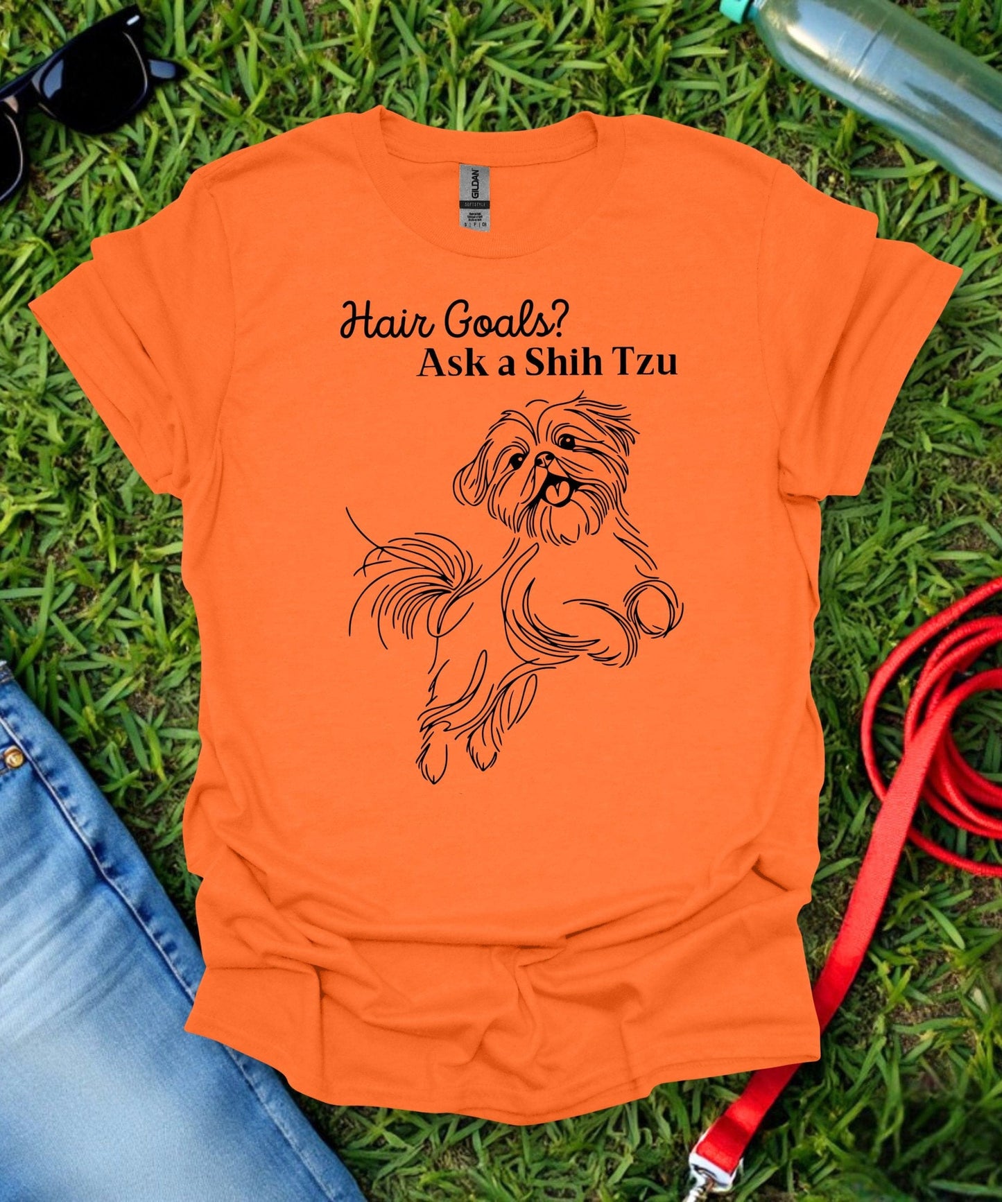 Hair Goals Shih Tzu T-Shirt