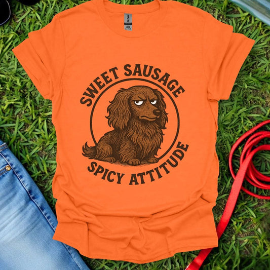 Spicy Dachshund (Long haired) T-Shirt