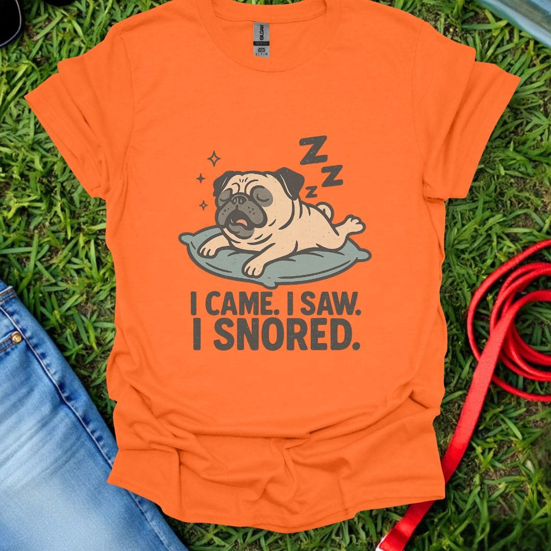 Pug Snores T-Shirt