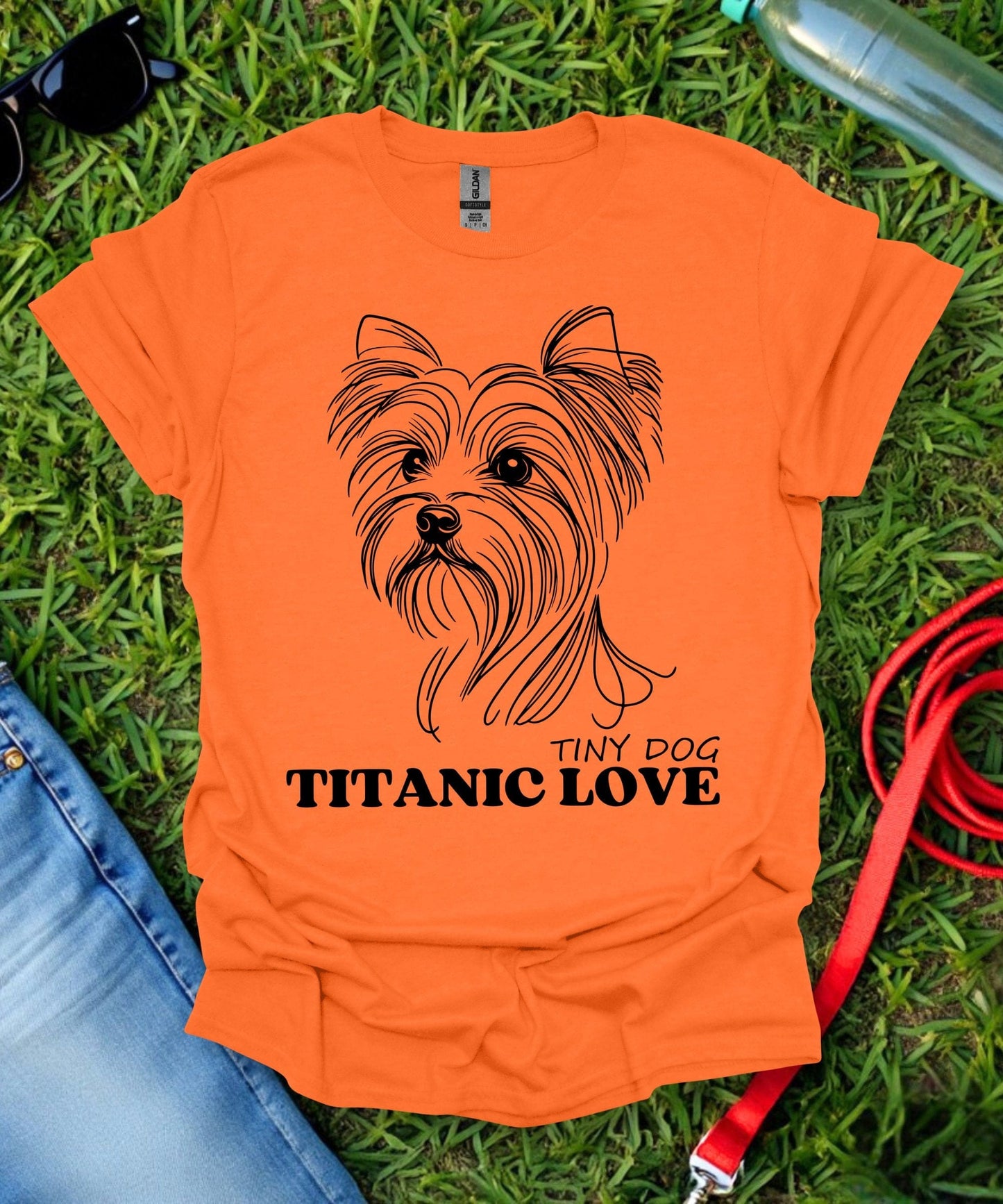 Titanic Love Yorkie T-Shirt