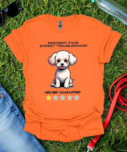 One Star Bichon Review T-Shirt