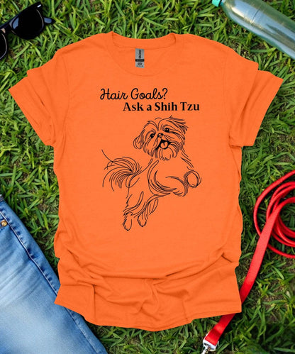 Hair Goals Shih Tzu T-Shirt