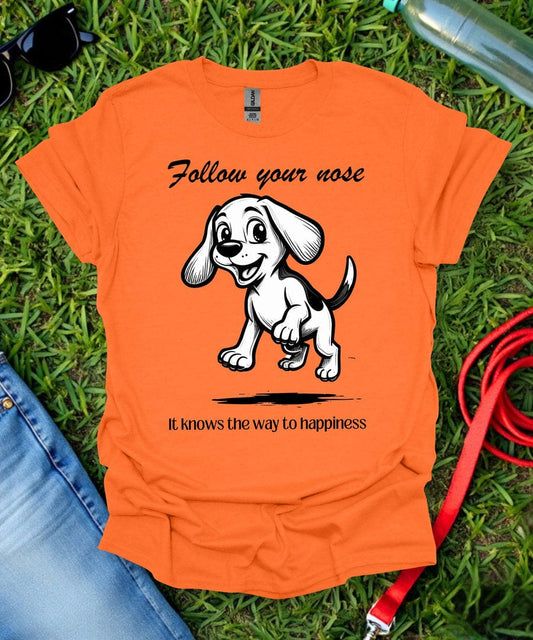 Follow Your Nose Beagle T-Shirt