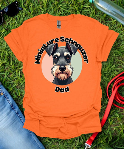 Schnauzer Dad T-Shirt