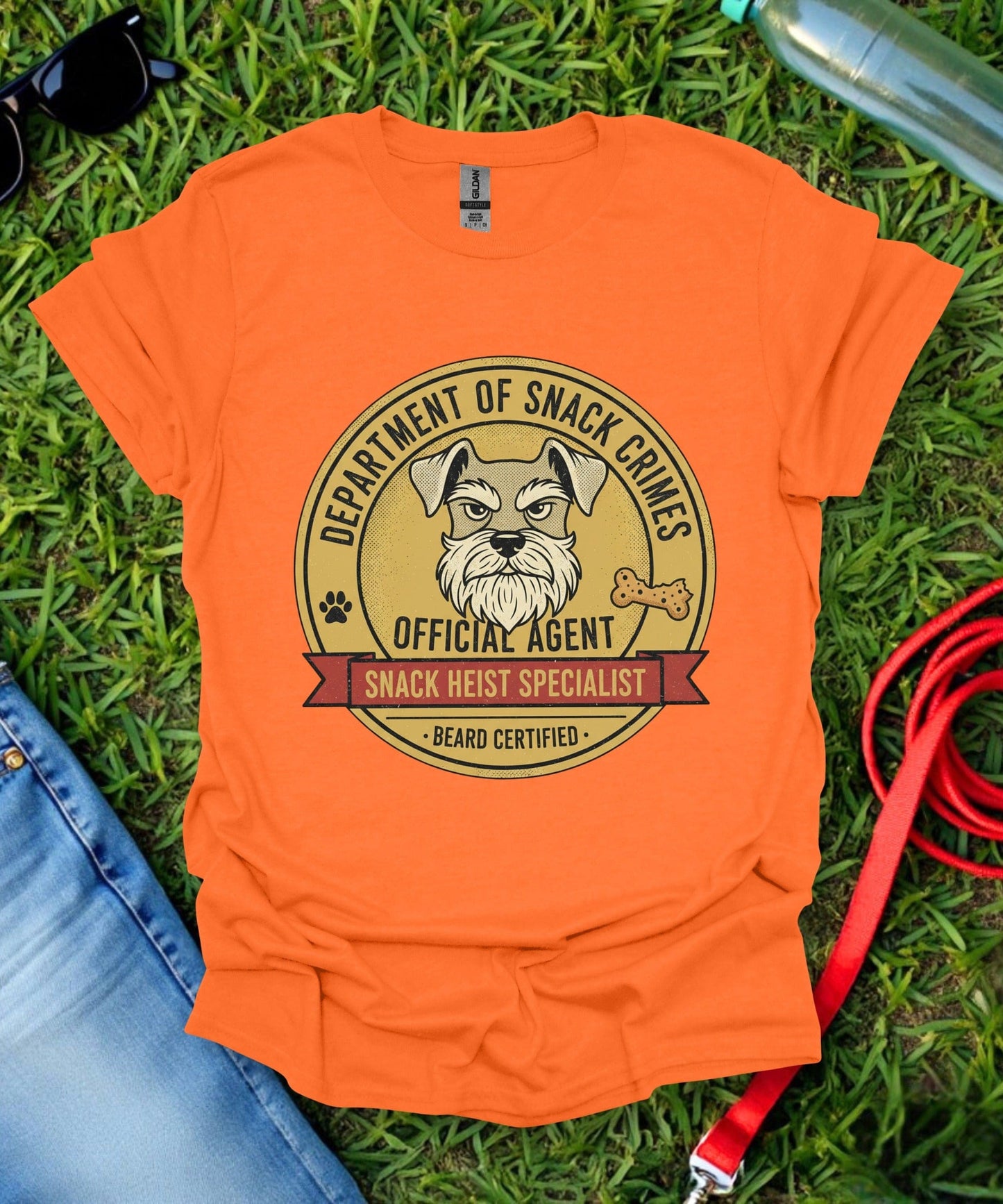 Schnauzer Snack Heist Specialist T-Shirt