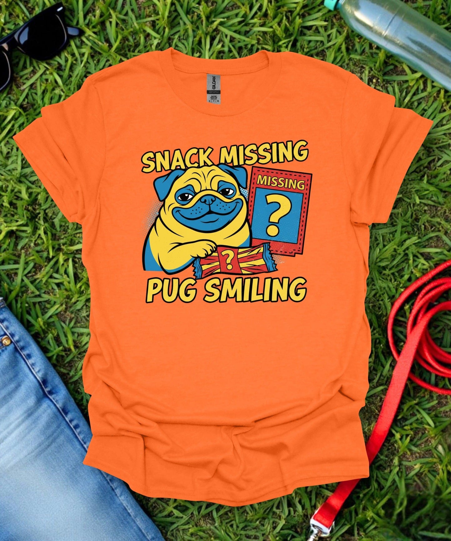 Pug Smiling T-Shirt