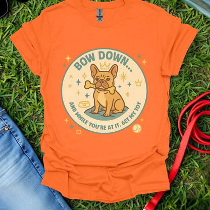 Frenchie Bow Down T-Shirt