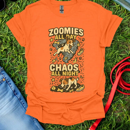 Jack Russell Zoomies All Day T-Shirt