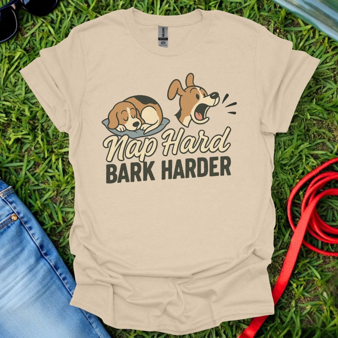 Beagle Bark Harder T-Shirt