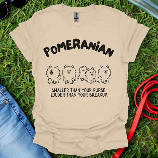 Pomeranian Purse T-Shirt