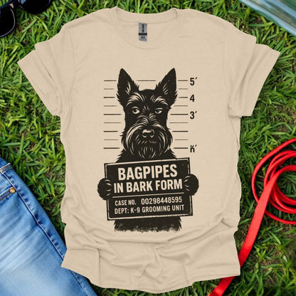 Scottie Bagpipes T-Shirt