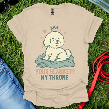 Bichon Throne T-Shirt