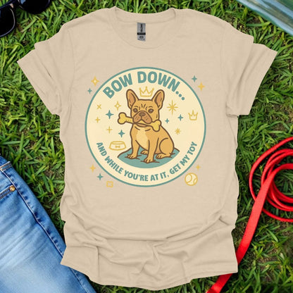 Frenchie Bow Down T-Shirt