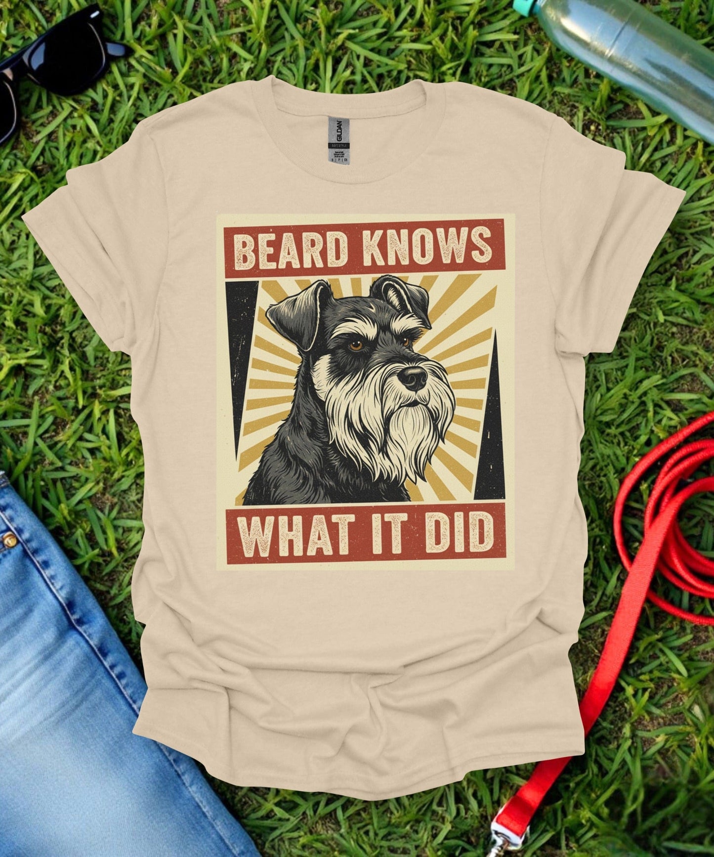 Schnauzer Beard Knows T-Shirt