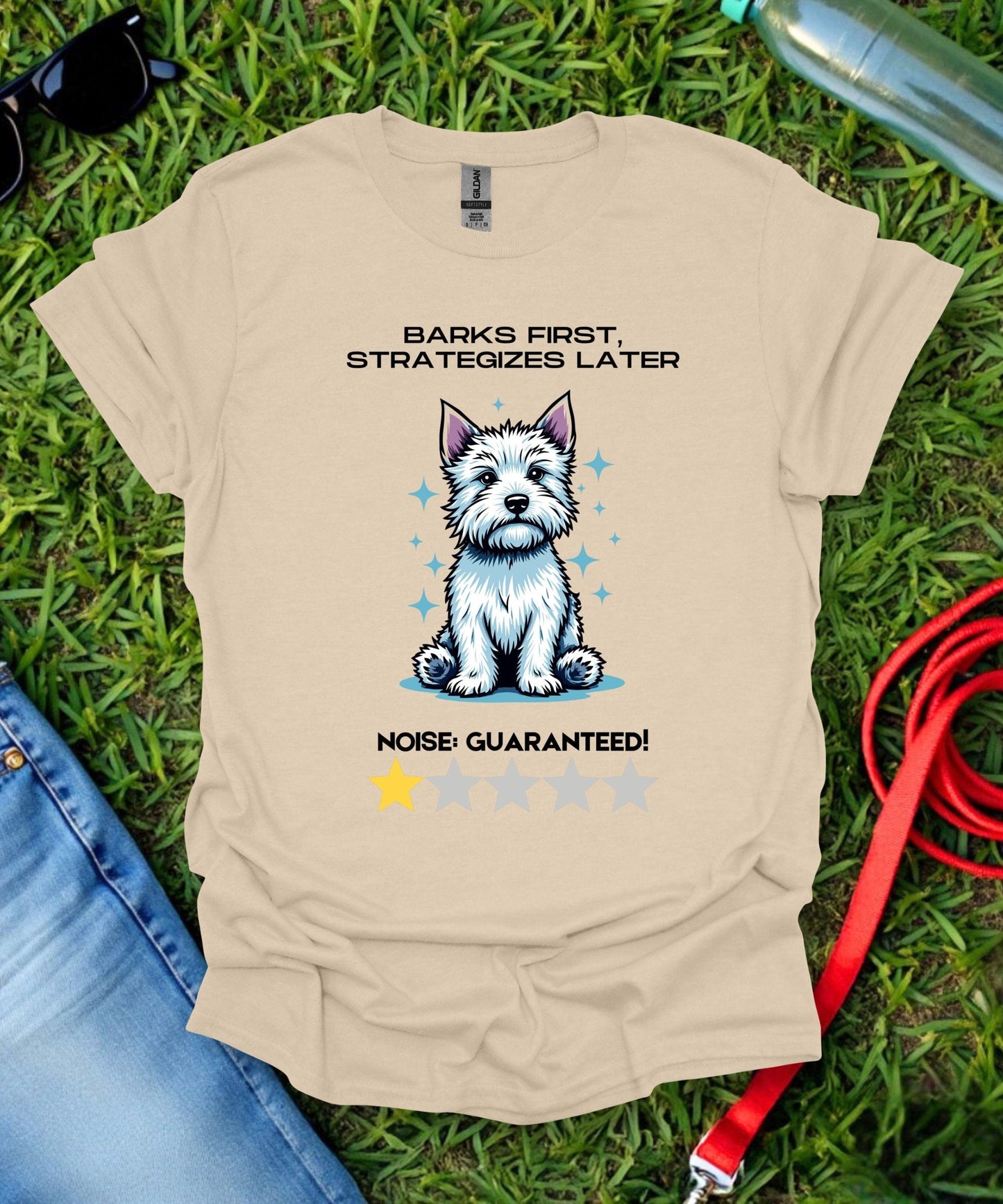 One Star Westie Review T-Shirt