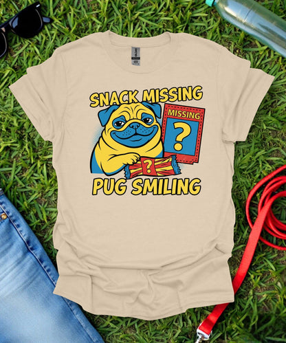 Pug Smiling T-Shirt