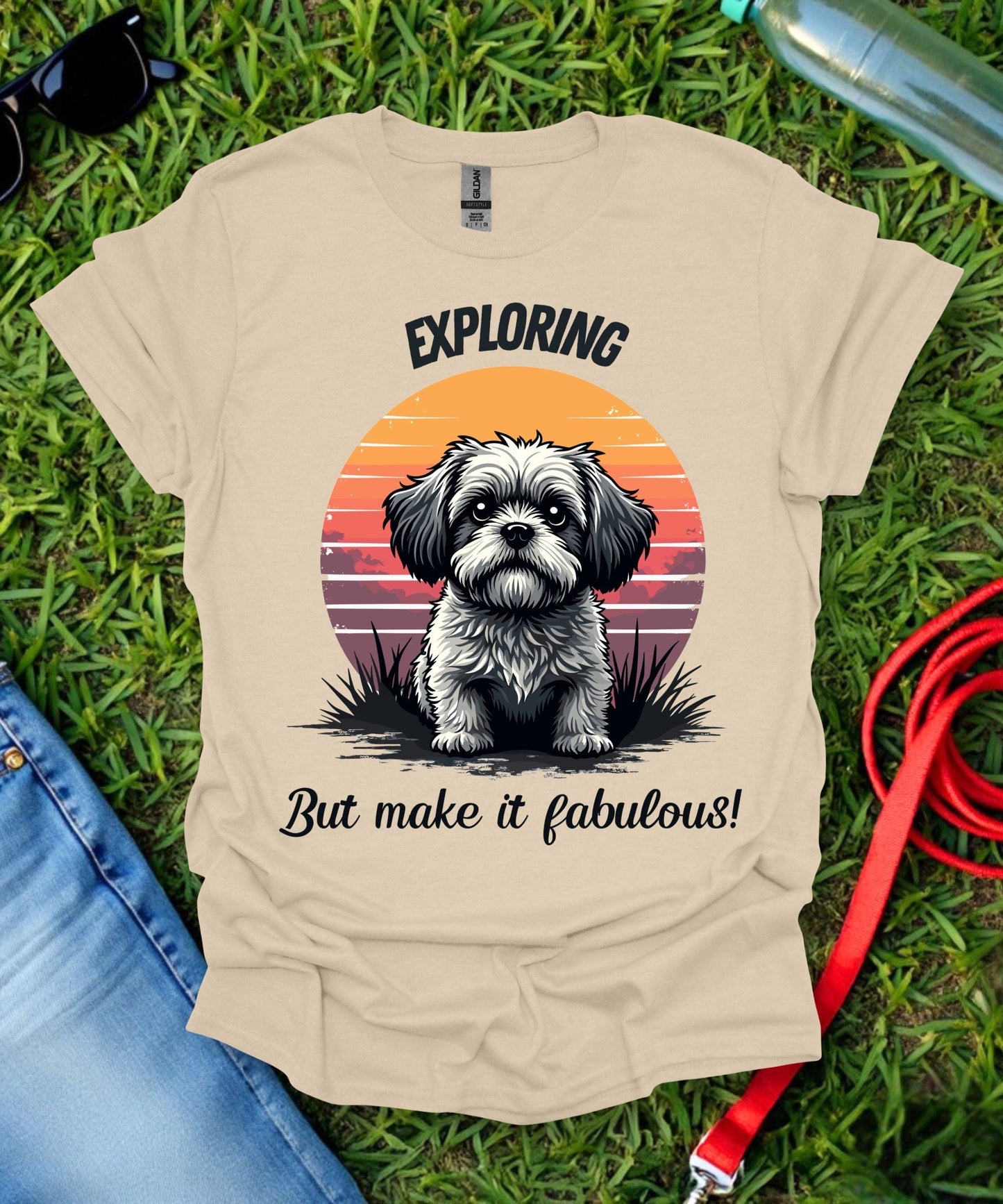 Adventure Shih Tzu T-Shirt