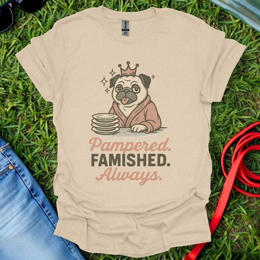 Pampered Pug T-Shirt