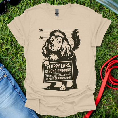 Opinionated Cocker Spaniel T-Shirt