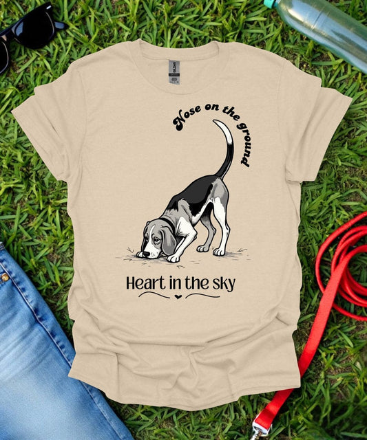Nose On The Ground Beagle T-Shirt