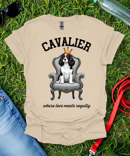 Where Love Meets Royalty Cavalier T-Shirt