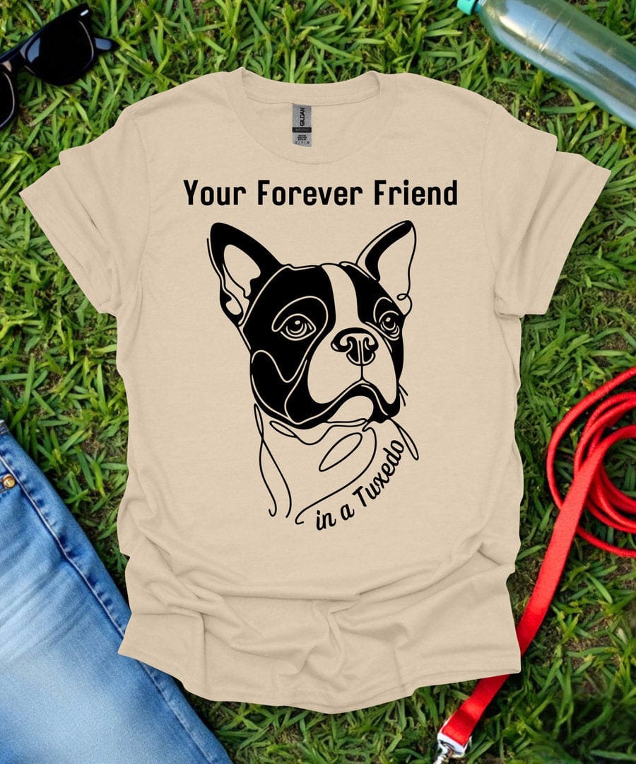 Forever Friend Boston Terrier T-Shirt