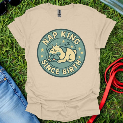 Pug Nap King T-Shirt