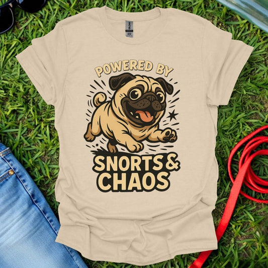 Pug Snorts & Chaos T-Shirt