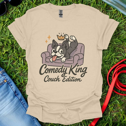 Frenchie Comedy King T-Shirt