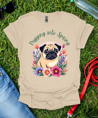 Pug Springtime T-Shirt