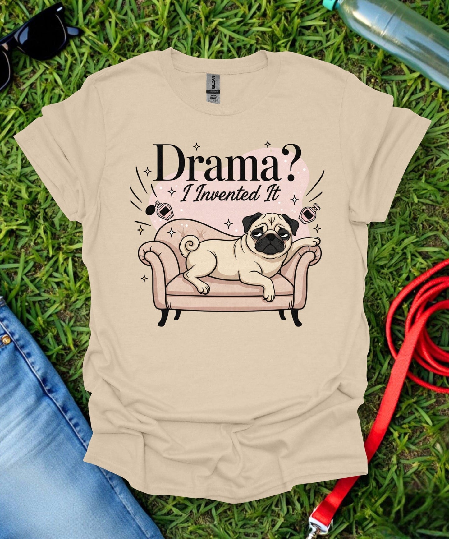 Pug Drama T-Shirt