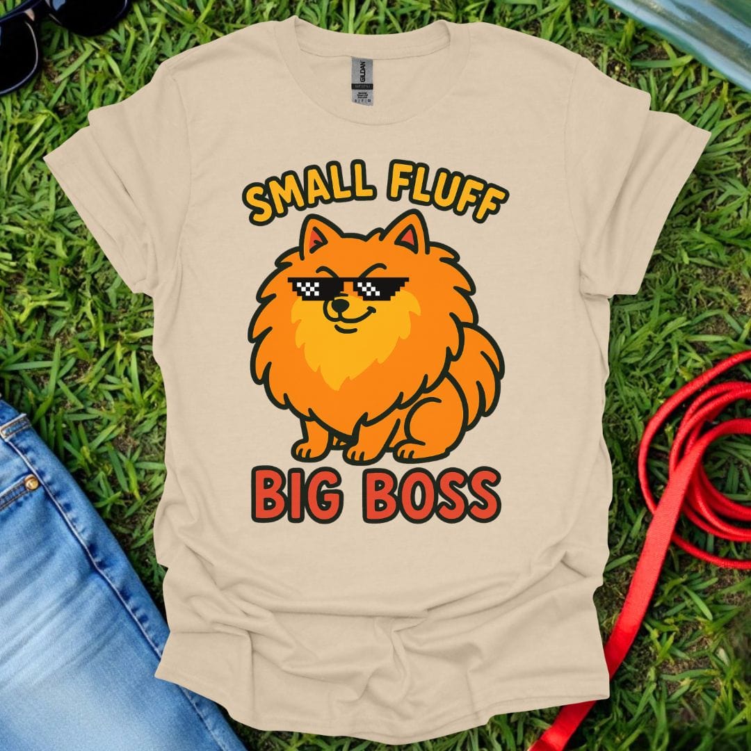 Pomeranian Big Boss T-Shirt