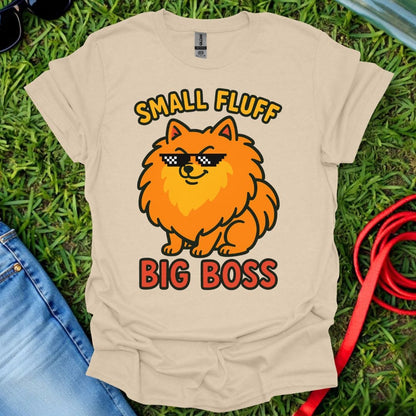 Pomeranian Big Boss T-Shirt