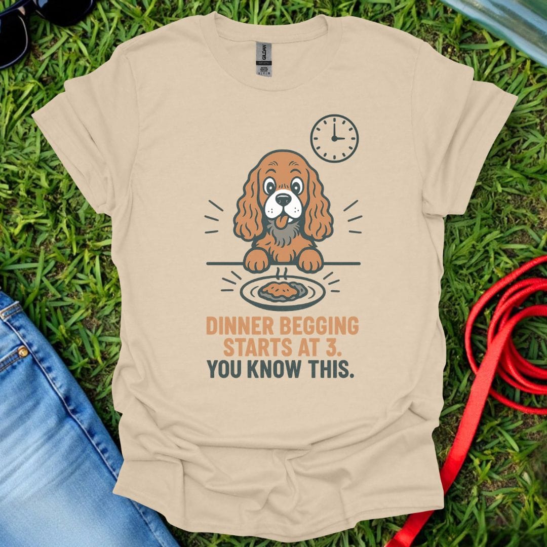 Cocker Spaniel Begging T-Shirt