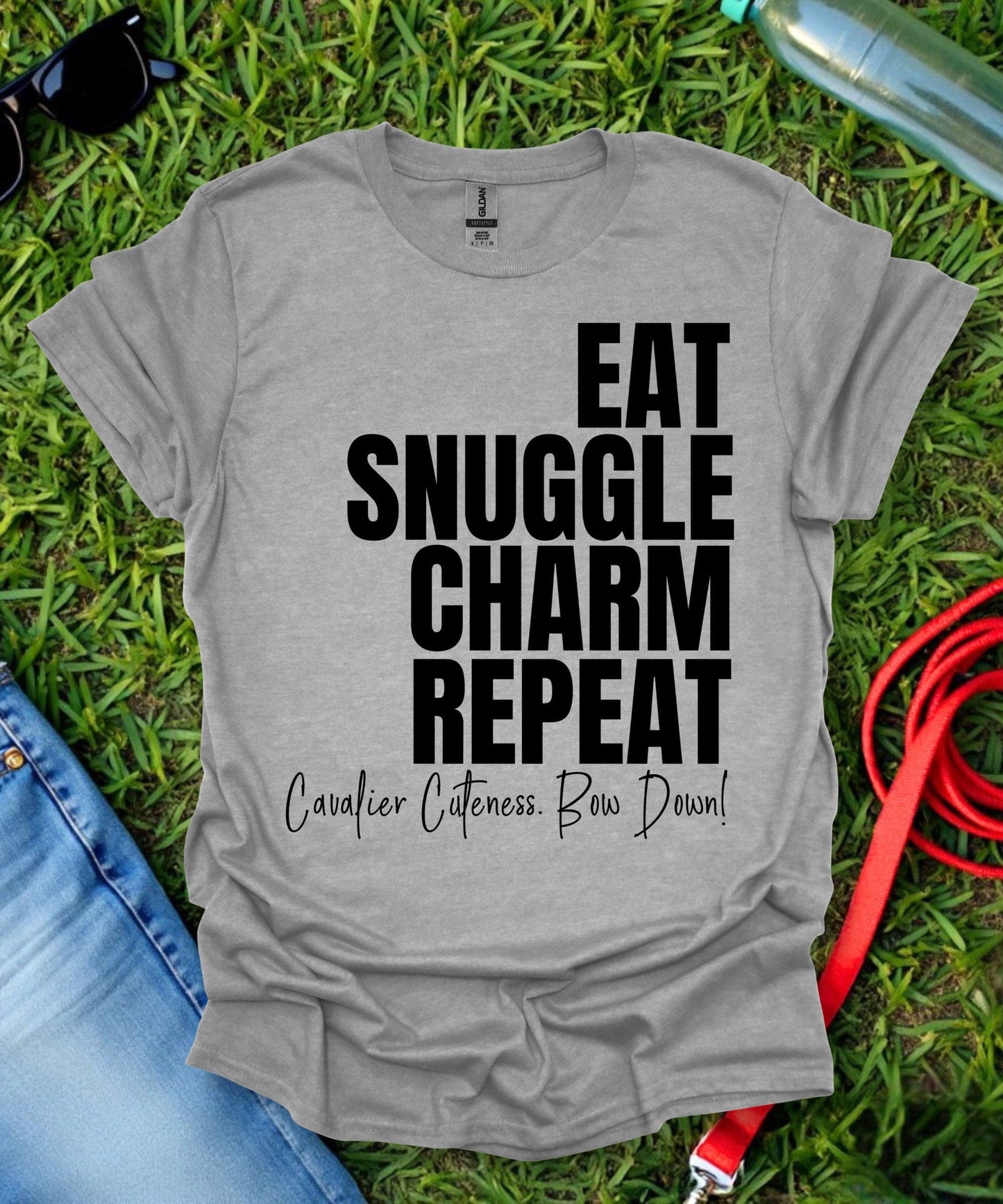 Eat Snuggle Charm Repeat Cavalier T-Shirt