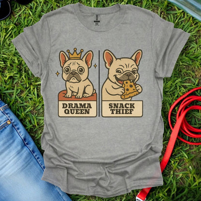 Frenchie Drama Queen T-Shirt