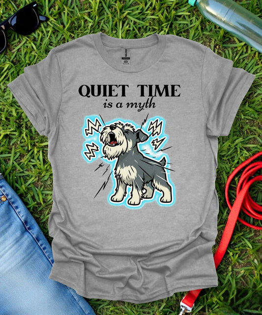 Schnauzer Quiet Time Myth T-Shirt