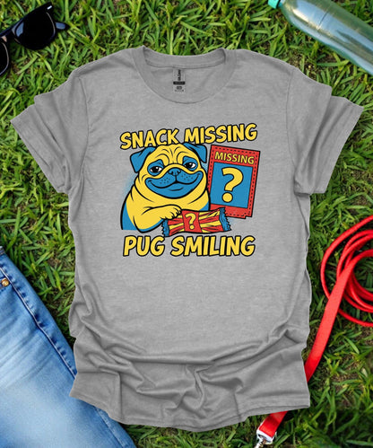 Pug Smiling T-Shirt